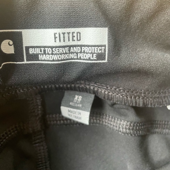 Carhartt Black Force Fitted Lightweight Utility Leggings Size XS EUC - Picture 12 of 16